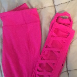 Pink “90 Degree By Reflex” leggings